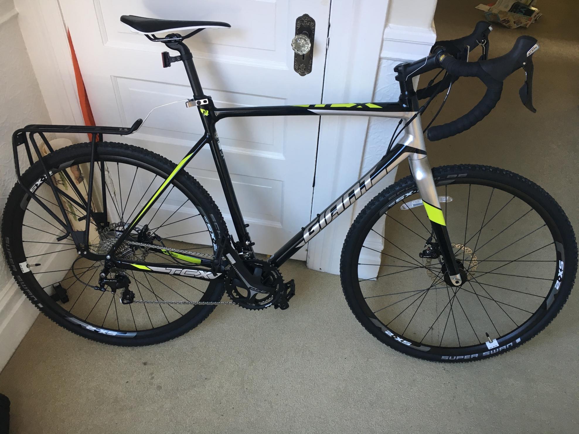 2016 Giant TCX SLR Black and Green