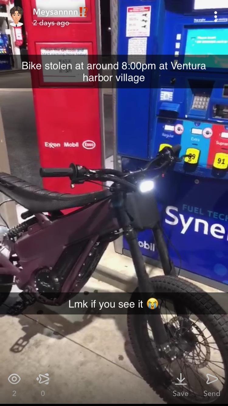 2023 Talaria XXX Purple