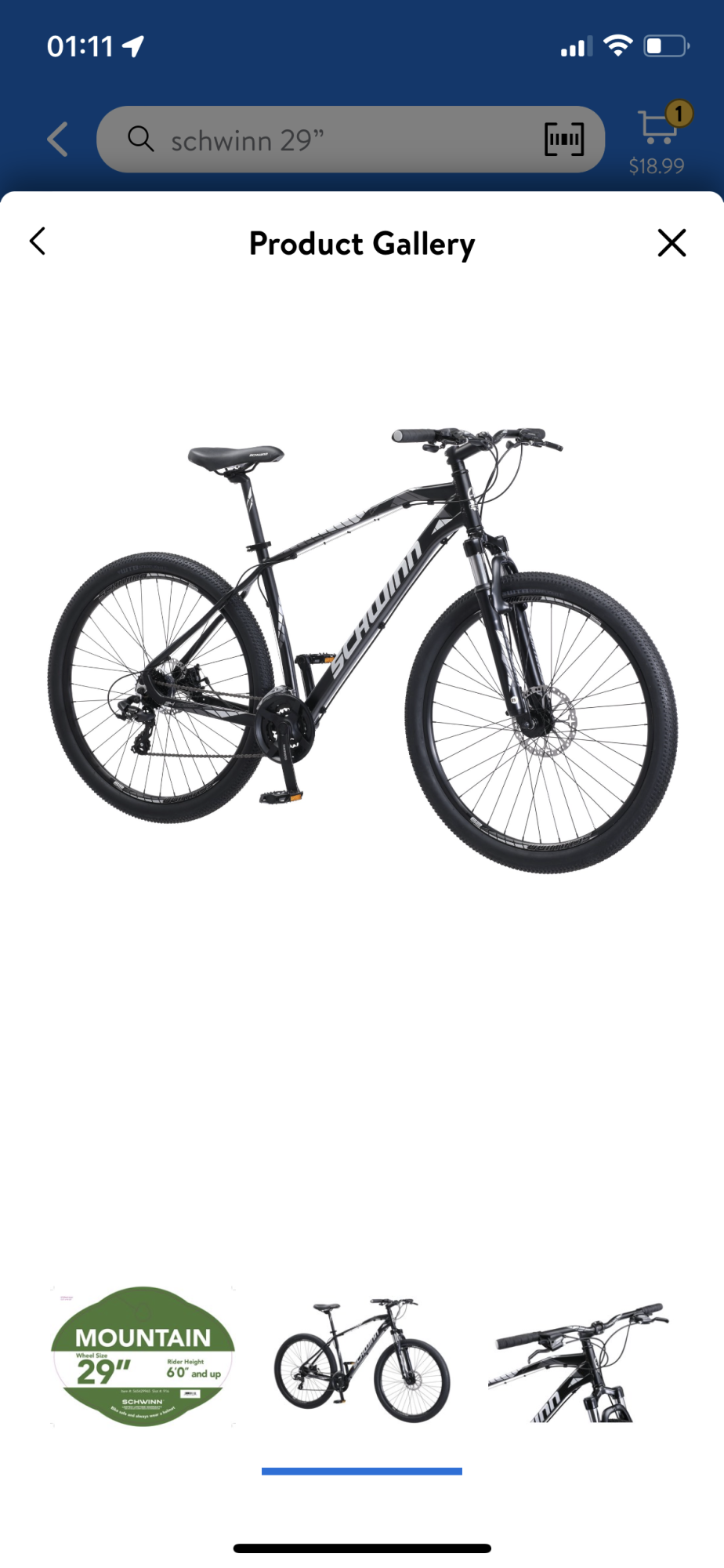 2020 Schwinn Taff Black