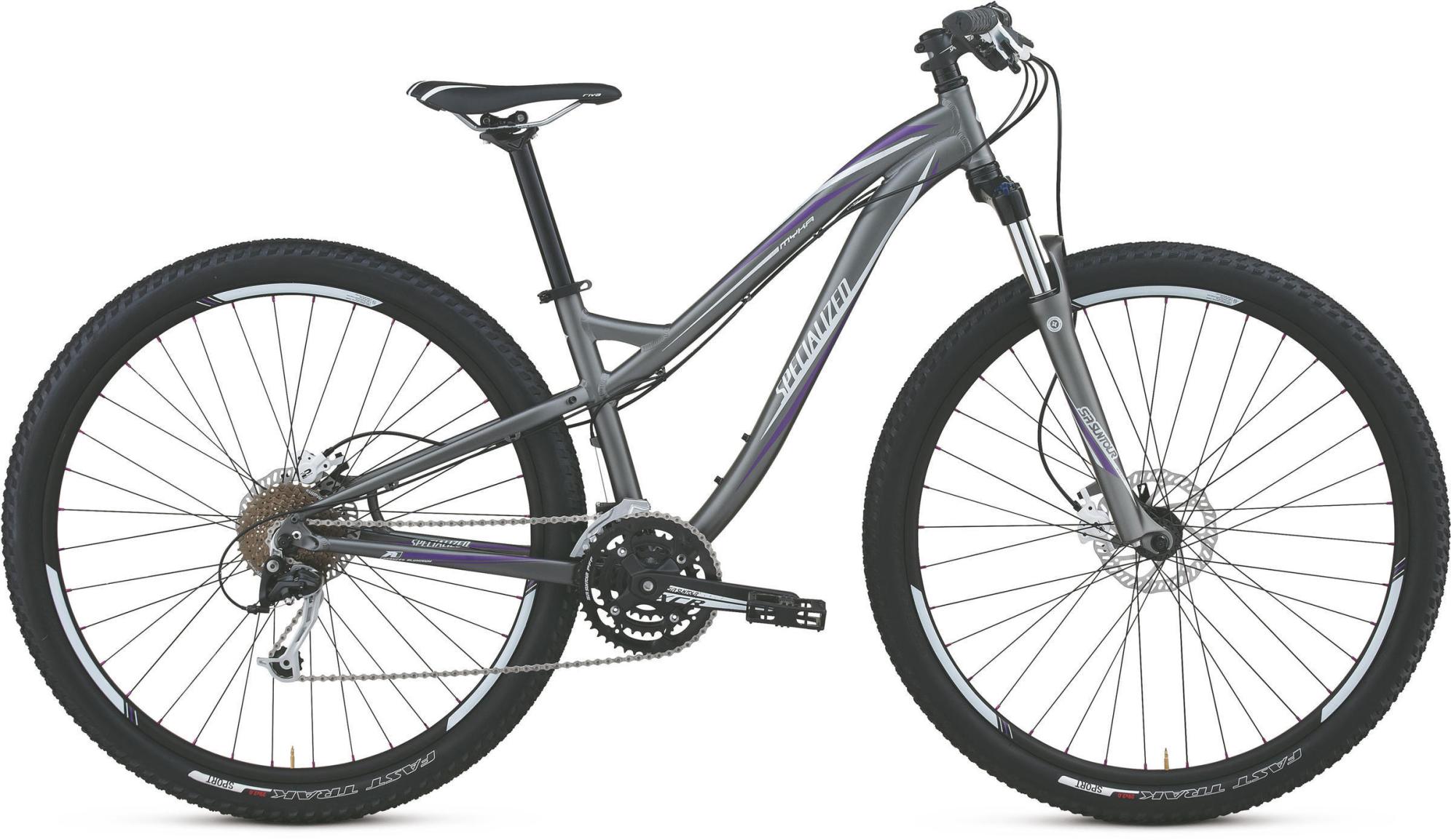 2013 Specialized Myka HT Elite 29er Silver or Gray, White, and Purple
