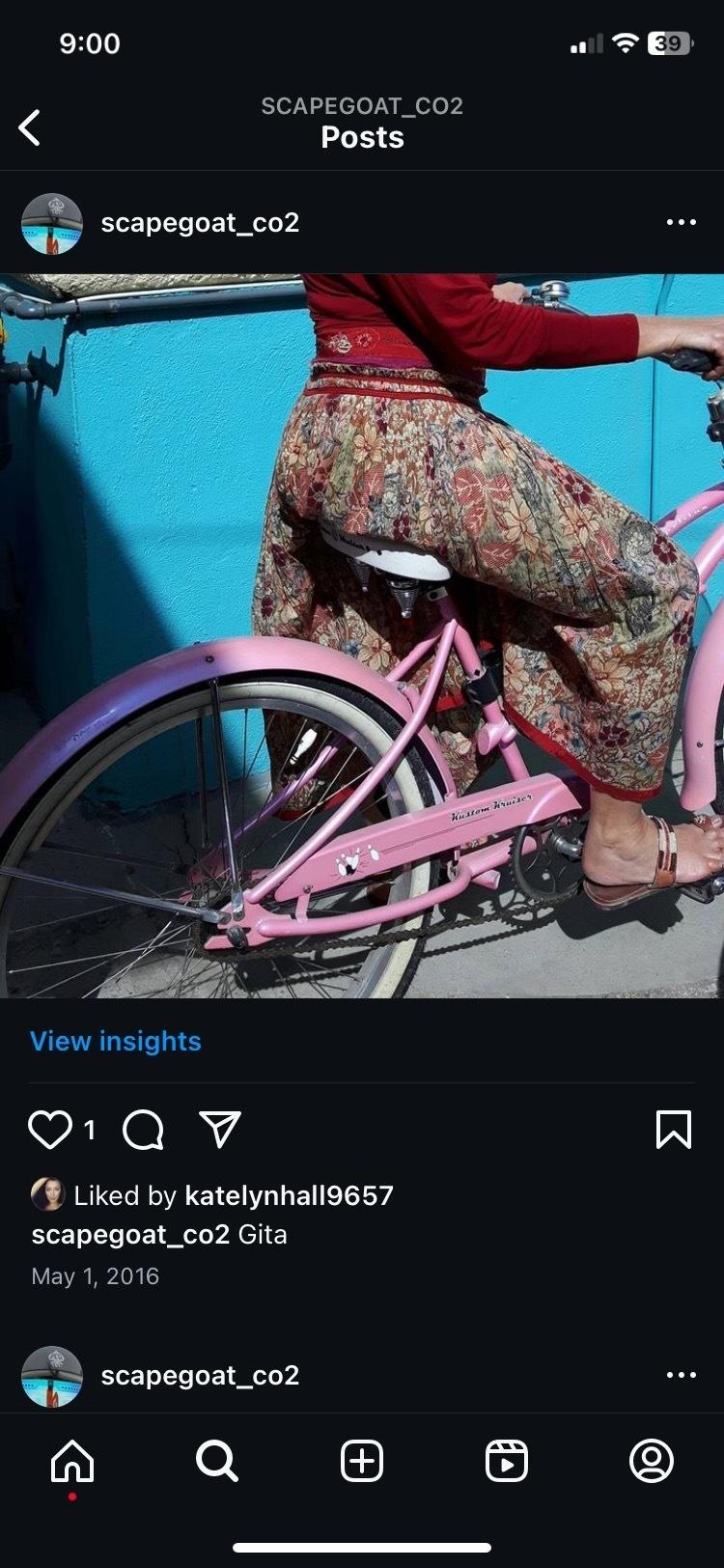 California Cruiser Pink and White