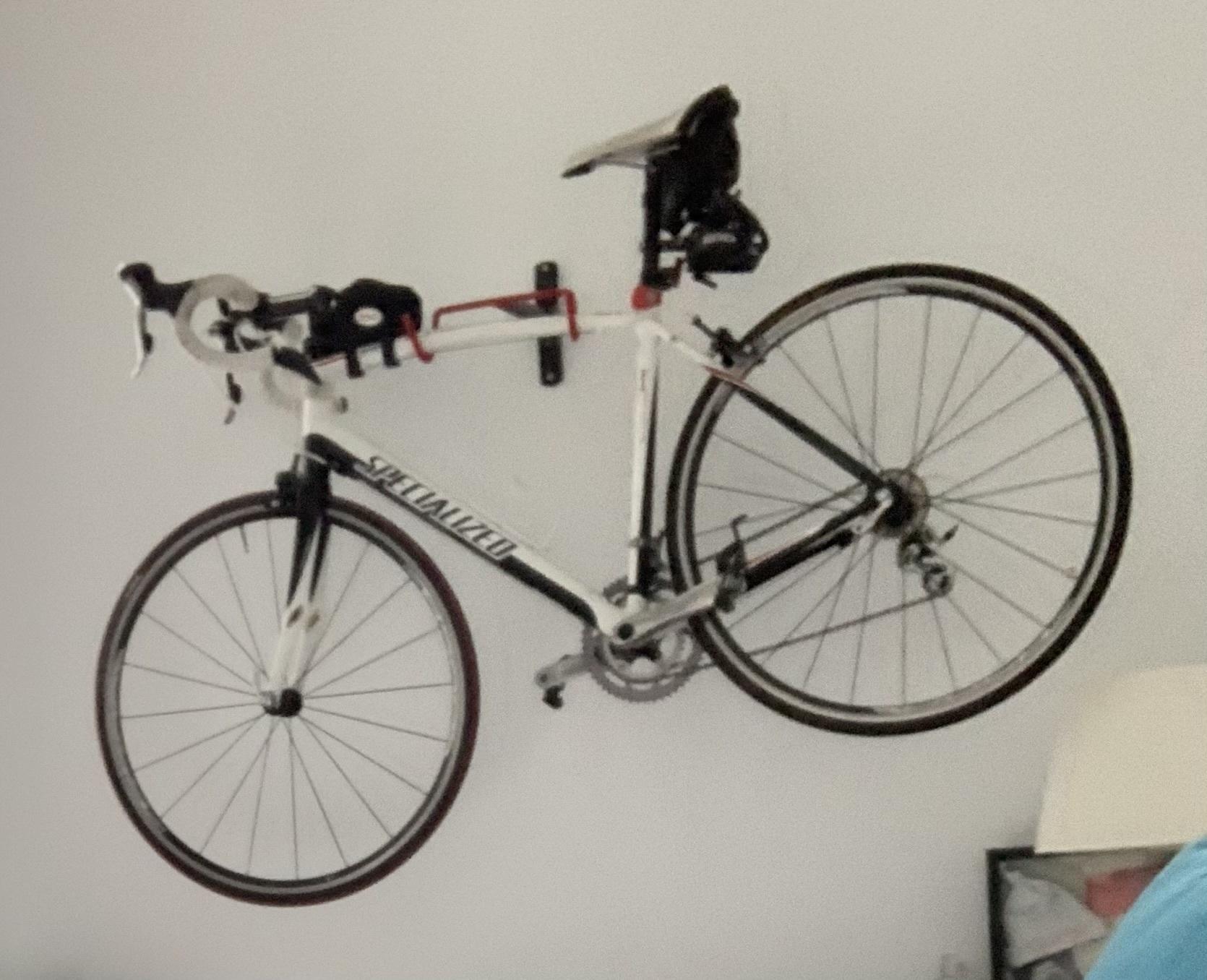 Specialized secteur White, Black, and Red