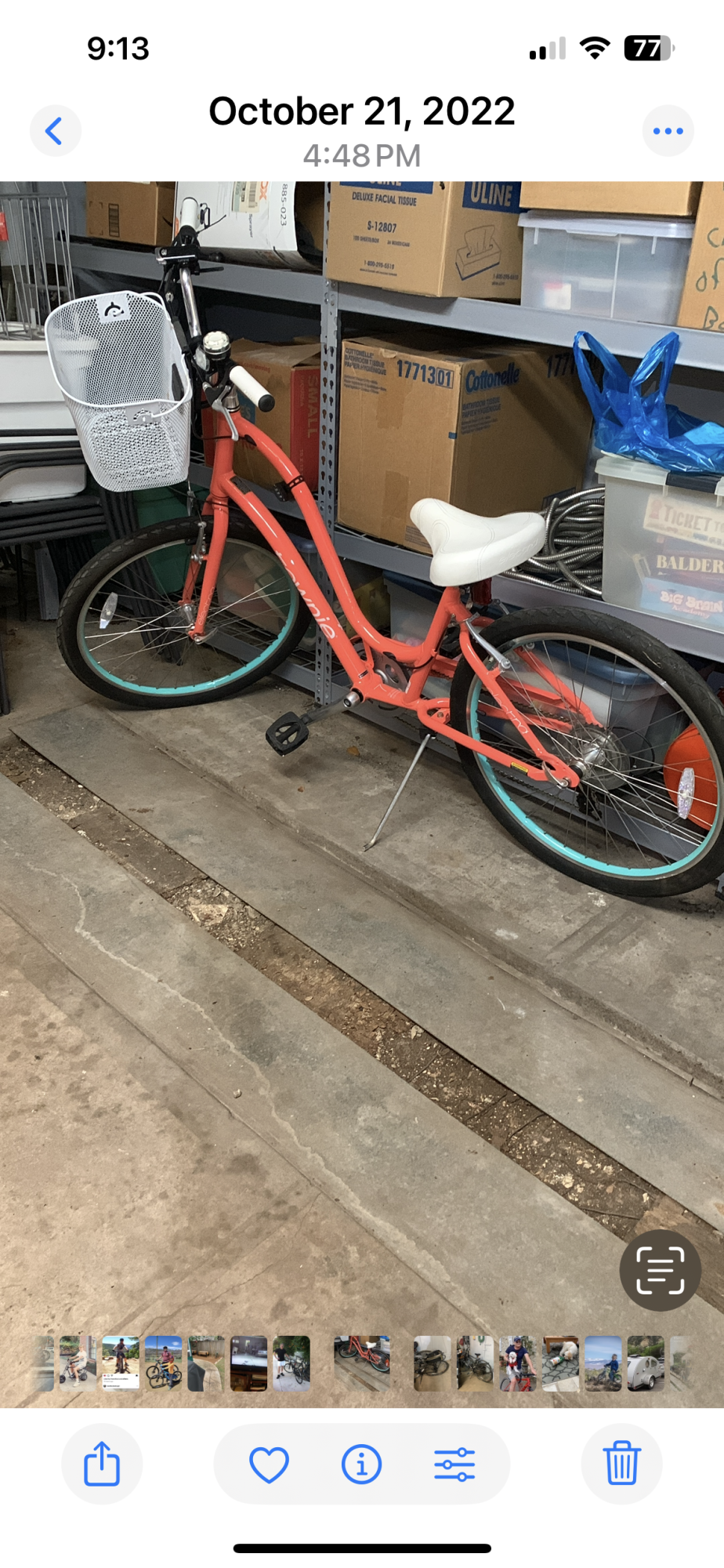 Trek Townie Orange