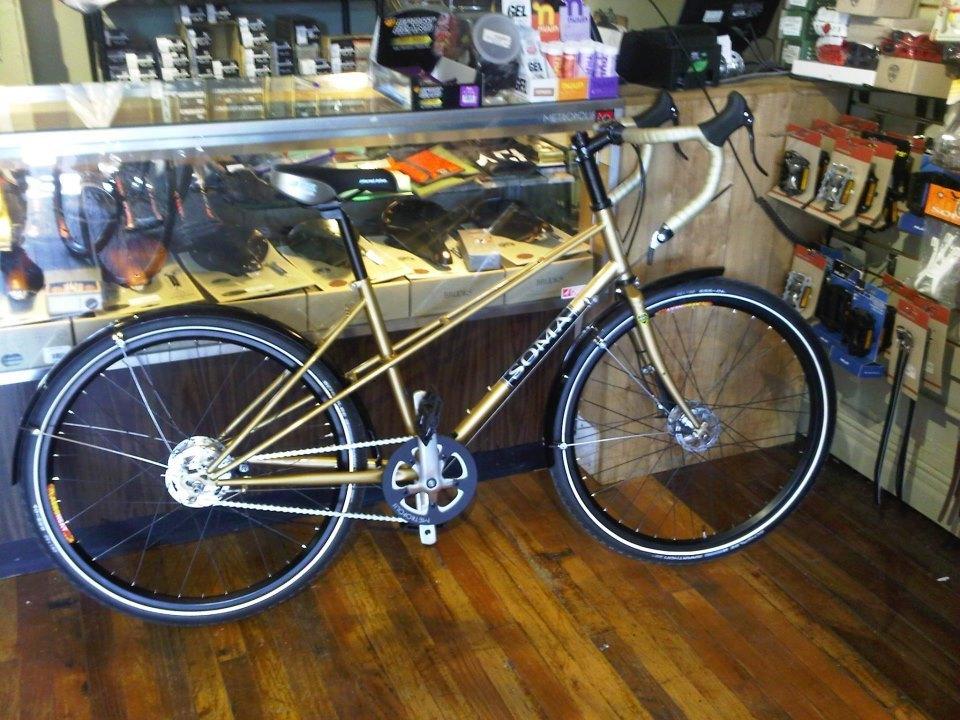2012 Soma Buena Vista mixte frameset  Yellow or Gold