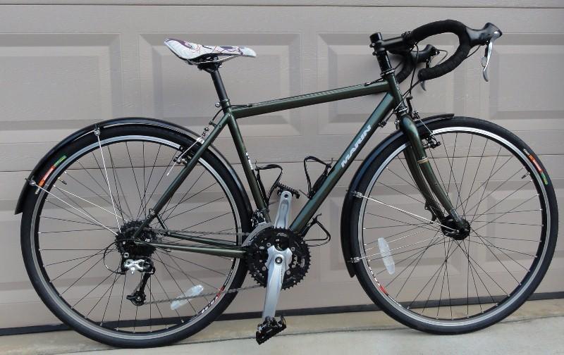 2013 Marin Bikes four corners Green