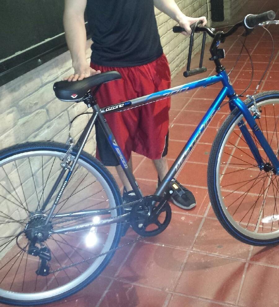 2016 Ozone 500 Men's Westcliff 700c 7-speed Blue and Silver or Gray