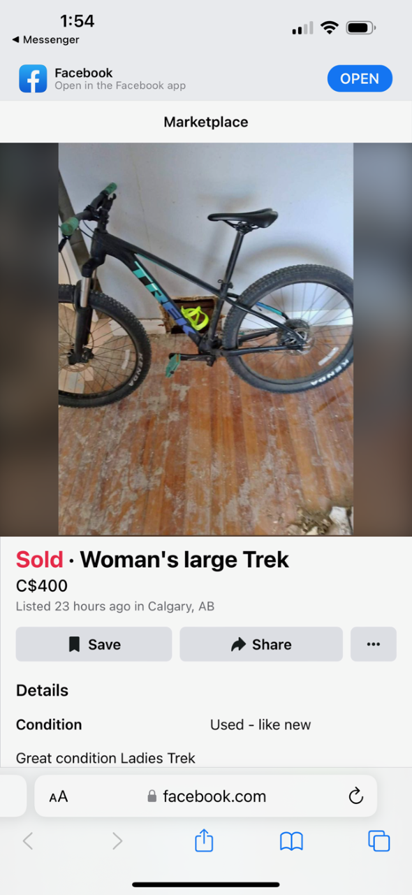 2020 Trek Roscoe 6 Black