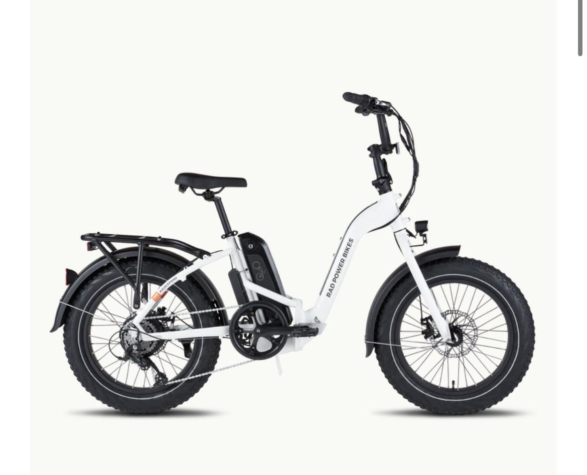 2022 Rad Power Bikes RadExpand5 White