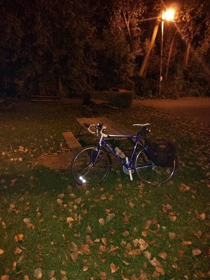 2011 Kona Jake Blue and White