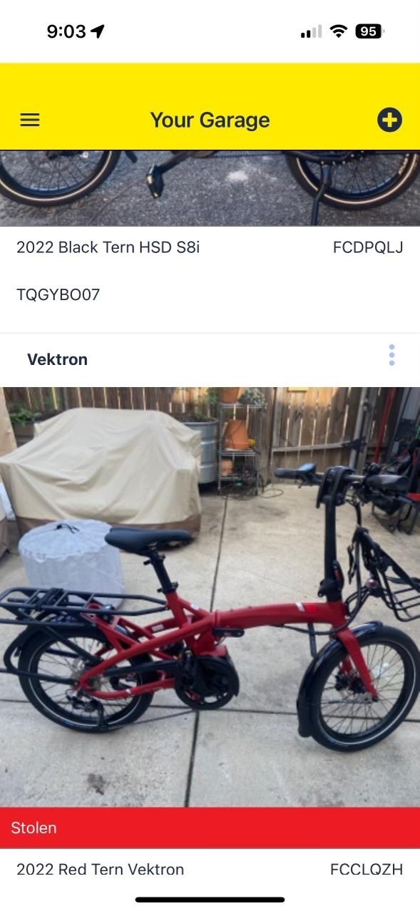 2022 Tern Vektron Red