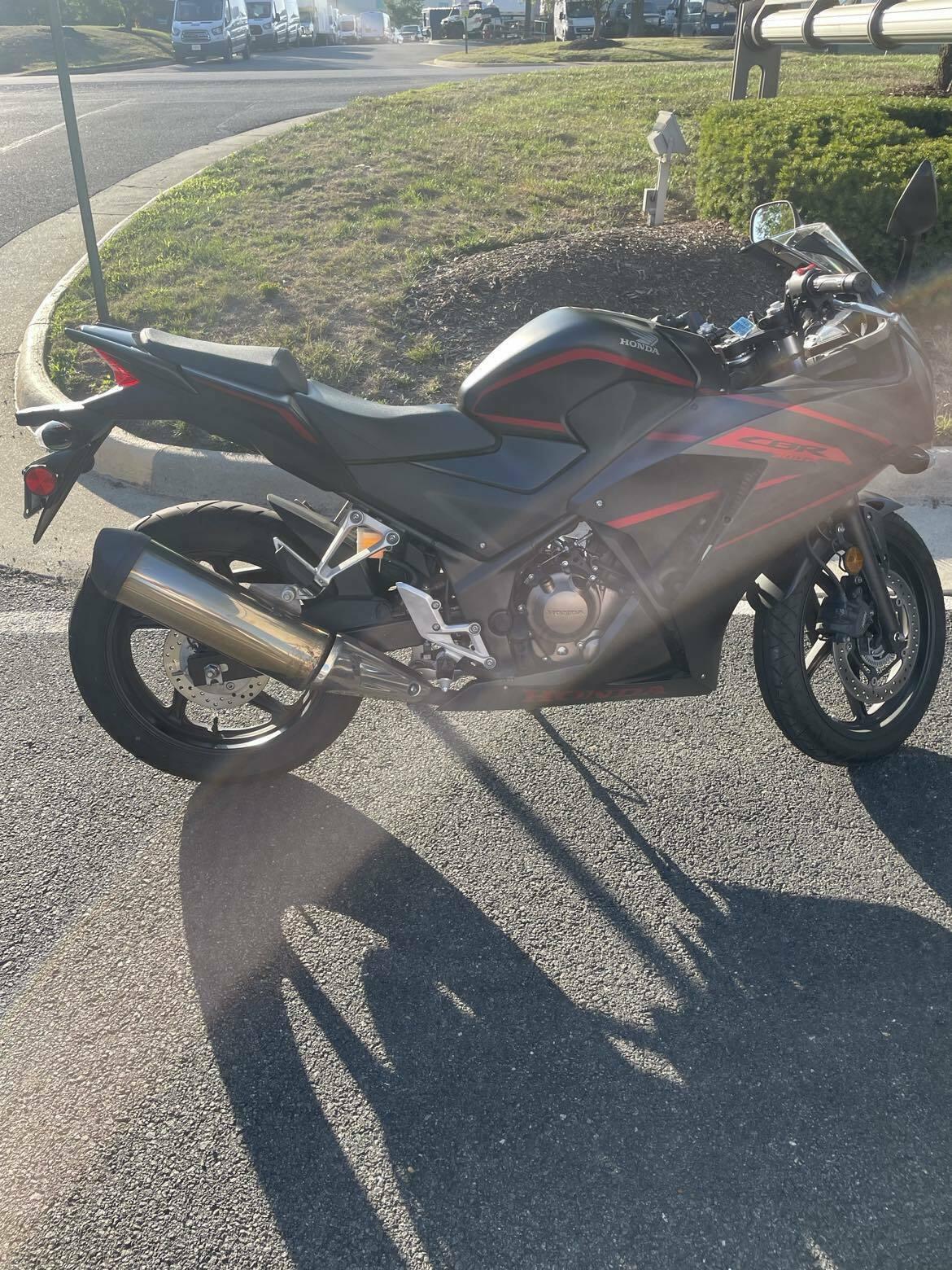 2020 Honda CBR300RA e-motorcycle/e-dirtbike (no pedals) Black and Red