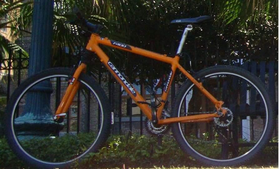 2008 Cannondale F400 Orange