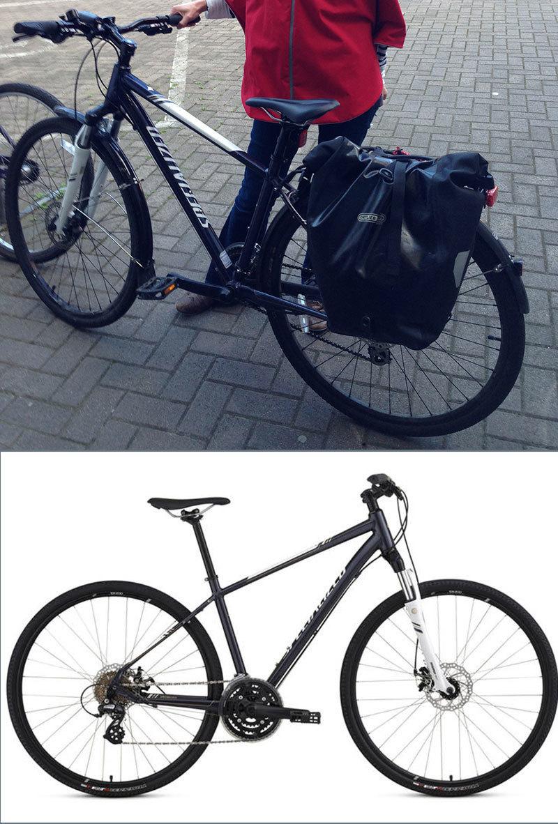 2013 Specialized Ariel Disc  Purple and White