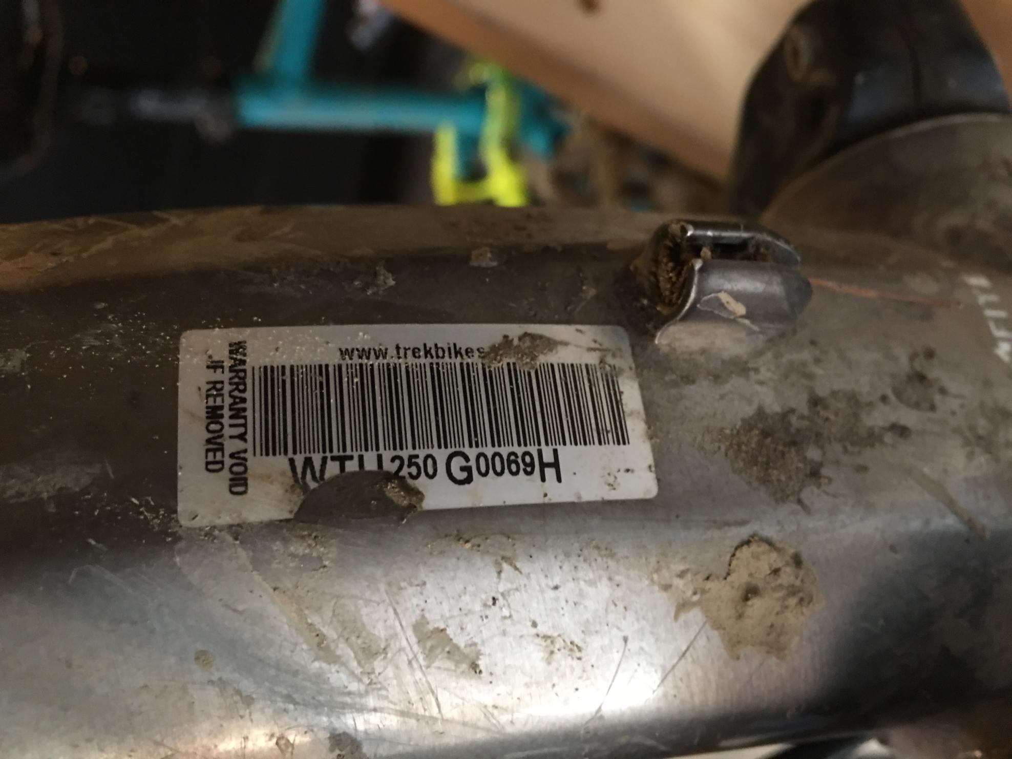 Trek Rumblefish Silver or Gray and White