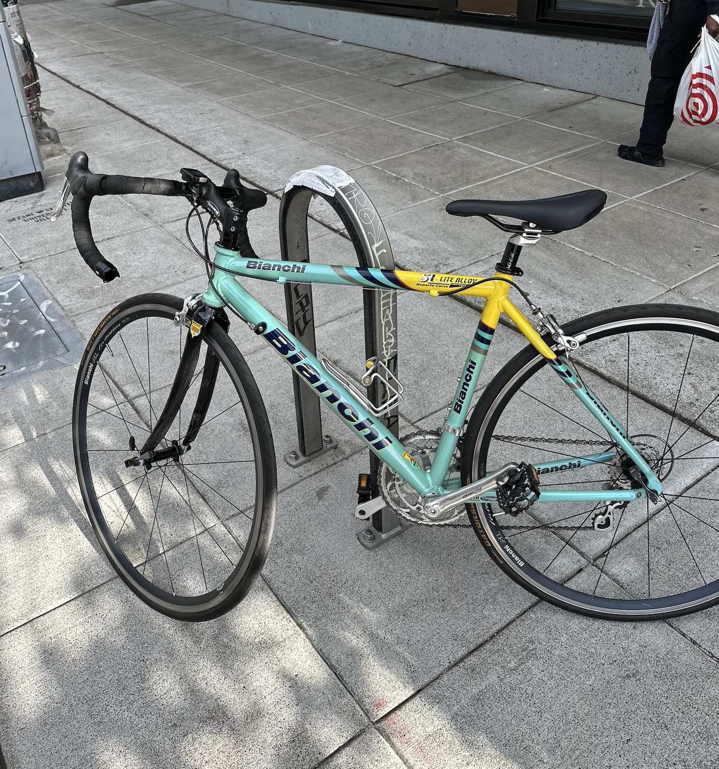 2024 Bianchi Reparto Corse Lite Blue and Yellow or Gold