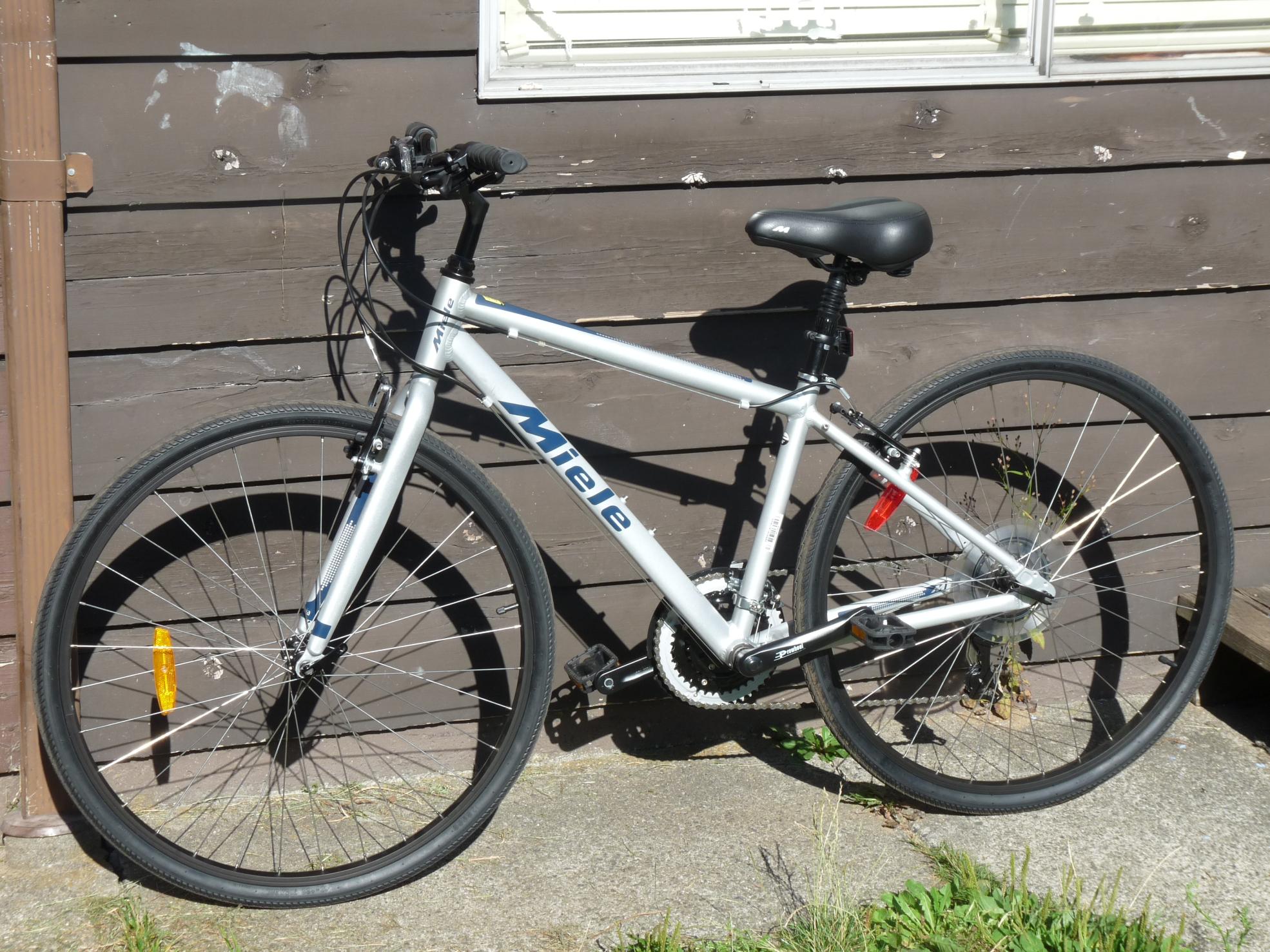 2015 Miele bicycles MIELE UMBRIA 3 Silver or Gray