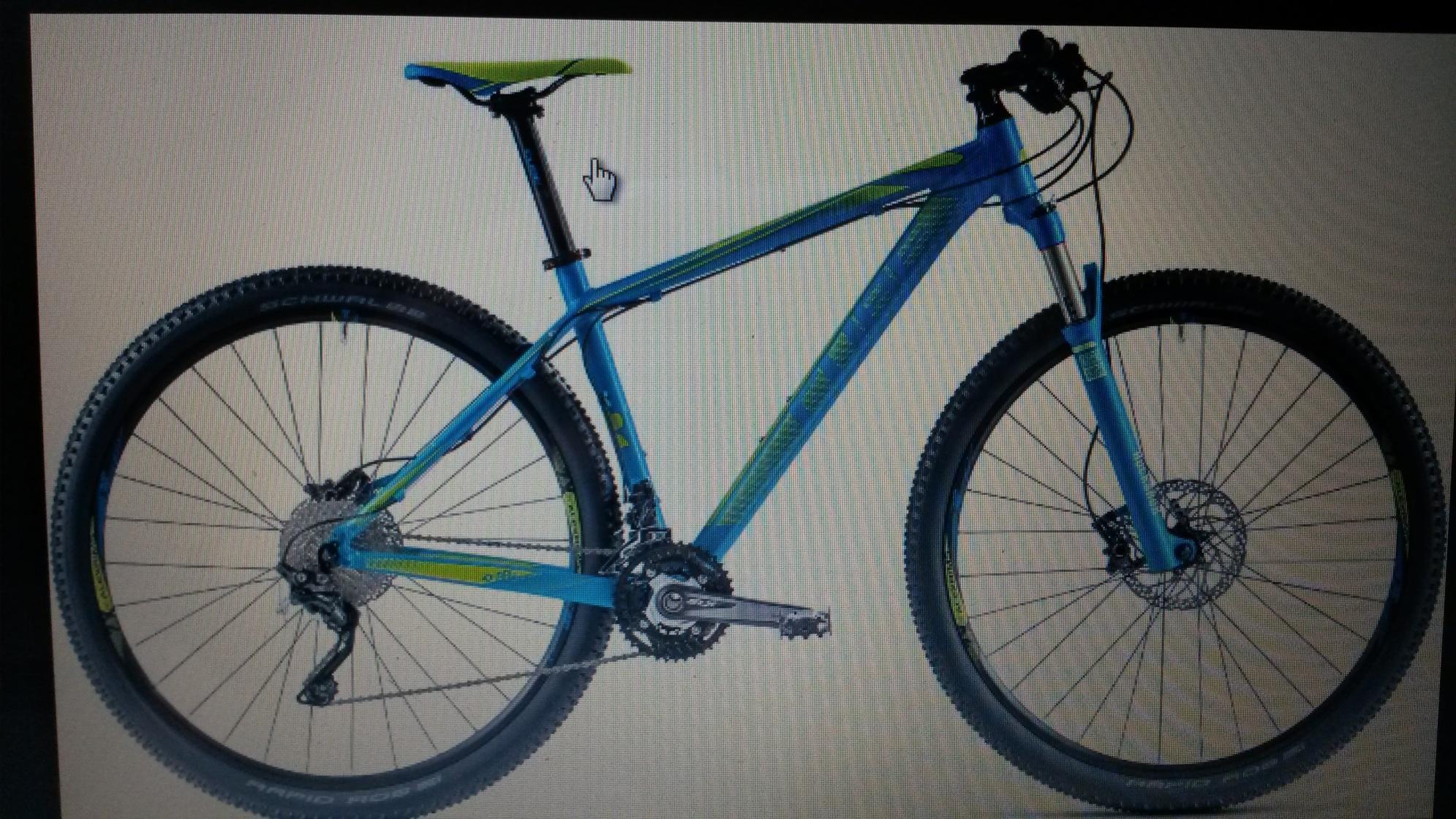 2014 Cube Blue and Green