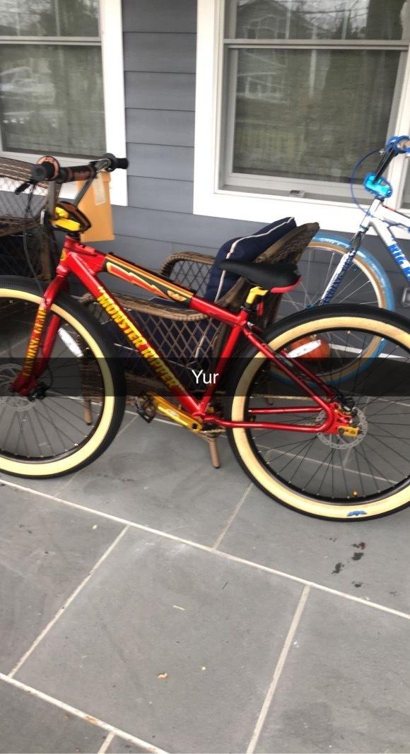 2021 SE Bikes Monster Ripper 29” Red