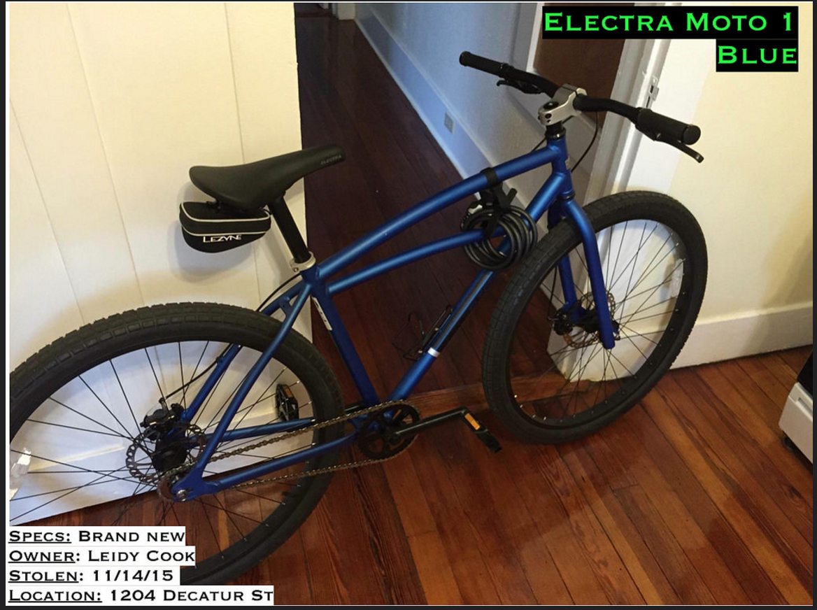 Electra Moto 1 Blue