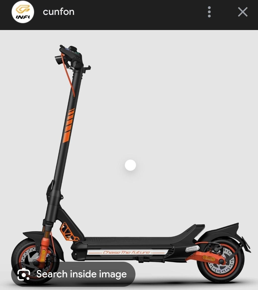 2026 All City RZ1000 e-scooter Black and Orange