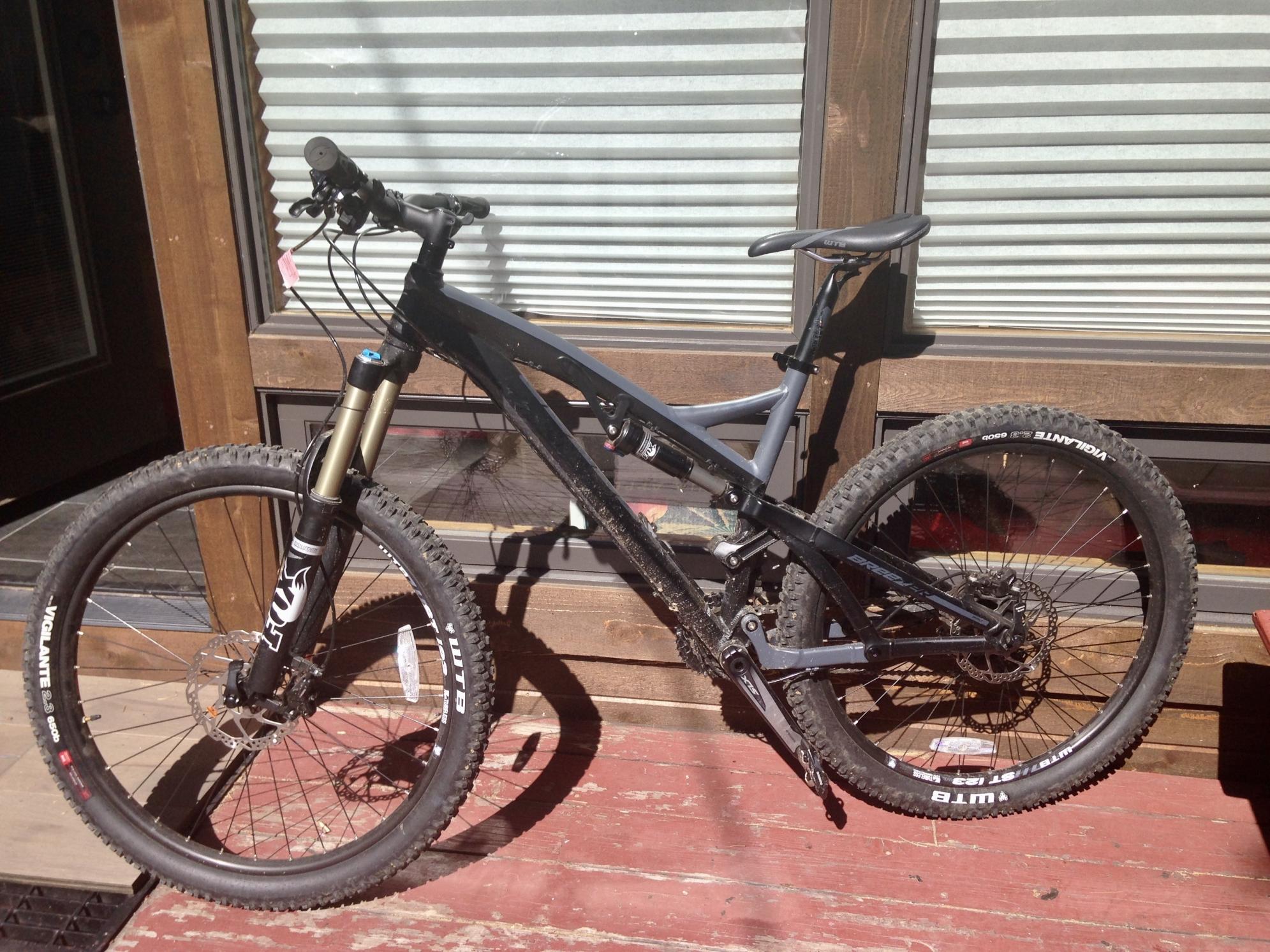 2014 Breezer Repack Pro Silver, gray or bare metal