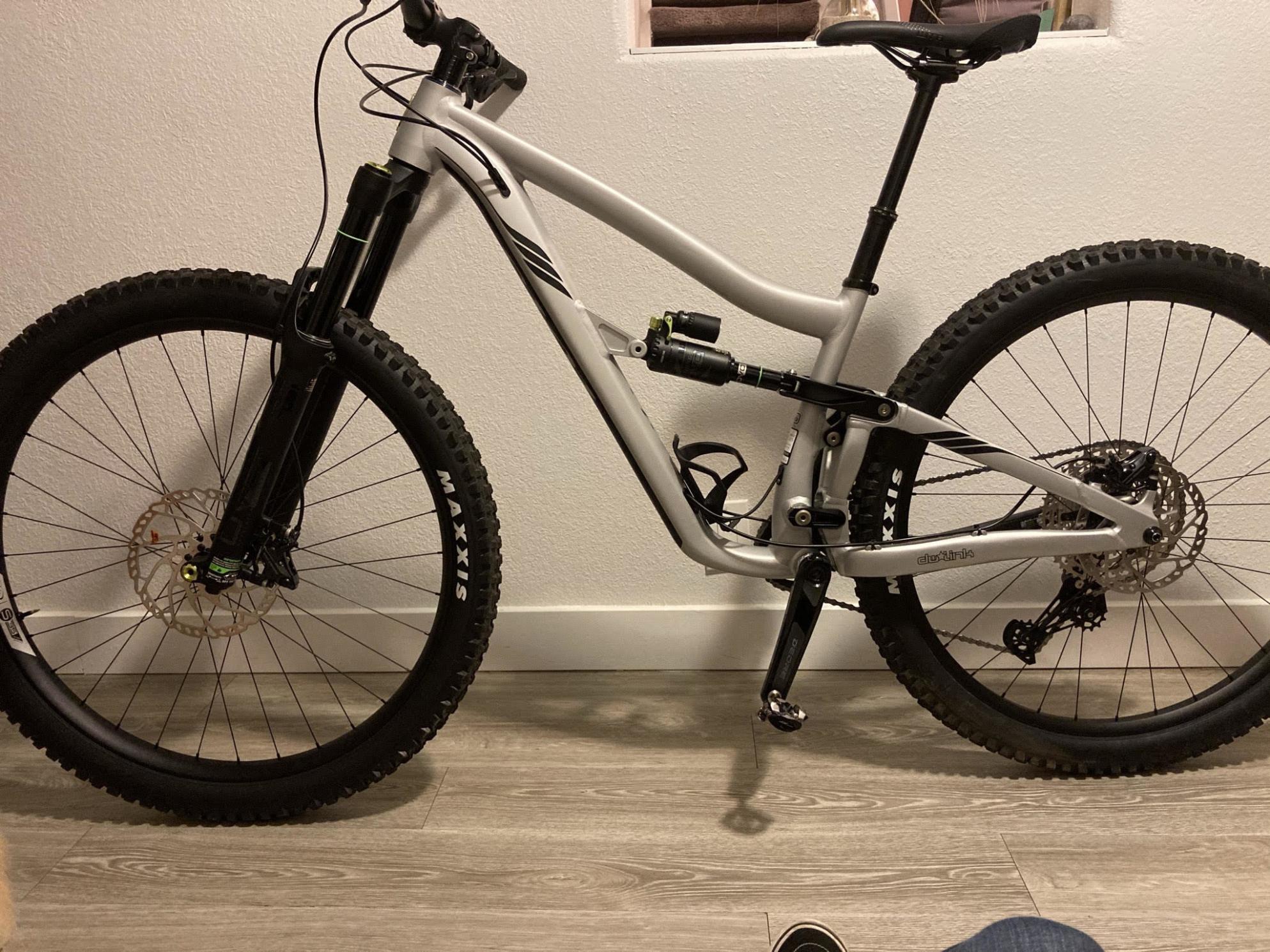 2021 Ibis Ripmo AF Silver, gray or bare metal