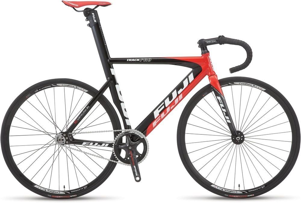 2009 Fuji Track Pro Black, Red, and White