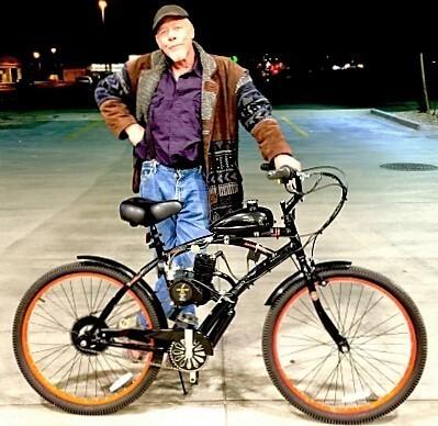 2016 kent frame. u-moto 48cc ignite cruiser Black and Orange