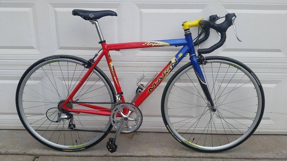 2002 Marin Bikes Argenta Red and Blue