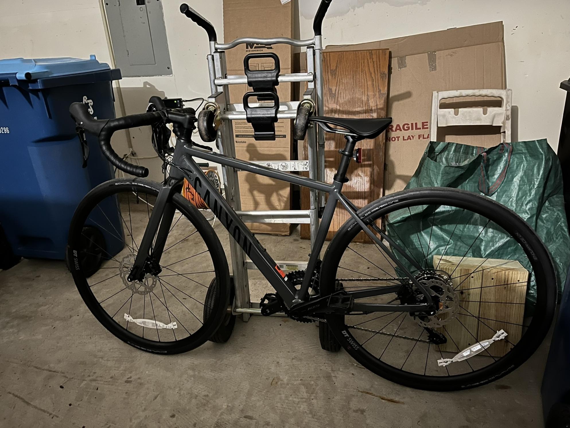 2024 Canyon bicycles Endurace 7 RAW Silver, gray or bare metal