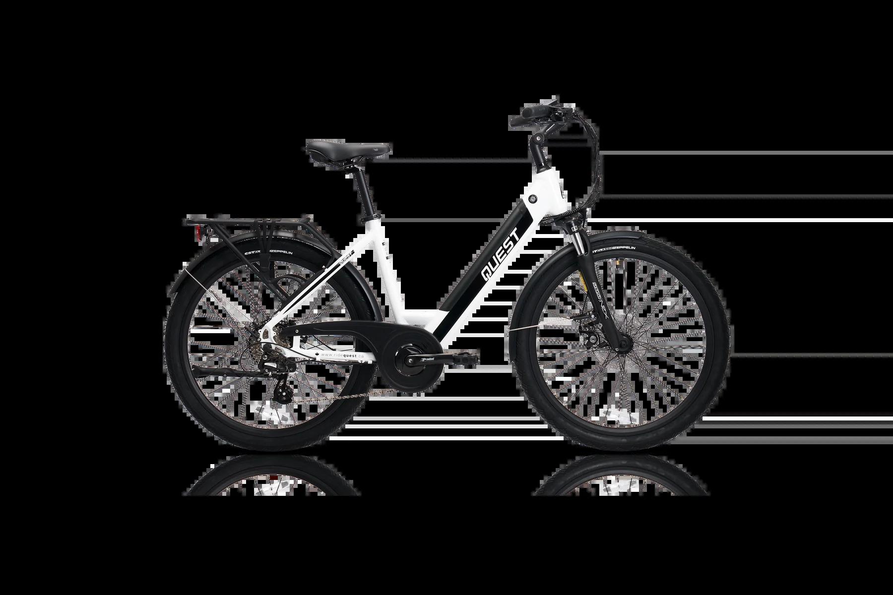 2022 Quest Hub White and Black