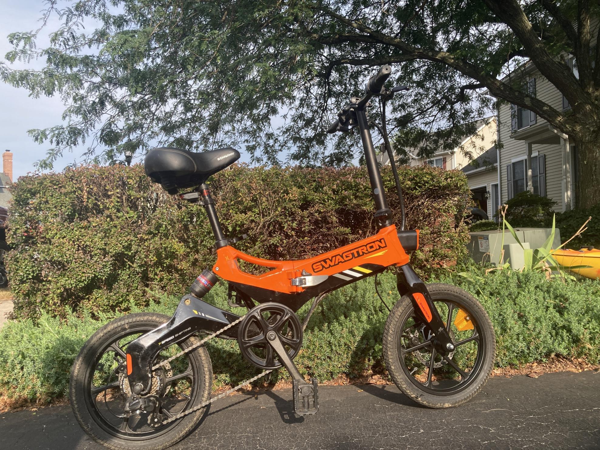 Swagtron EB7+ Orange and Black