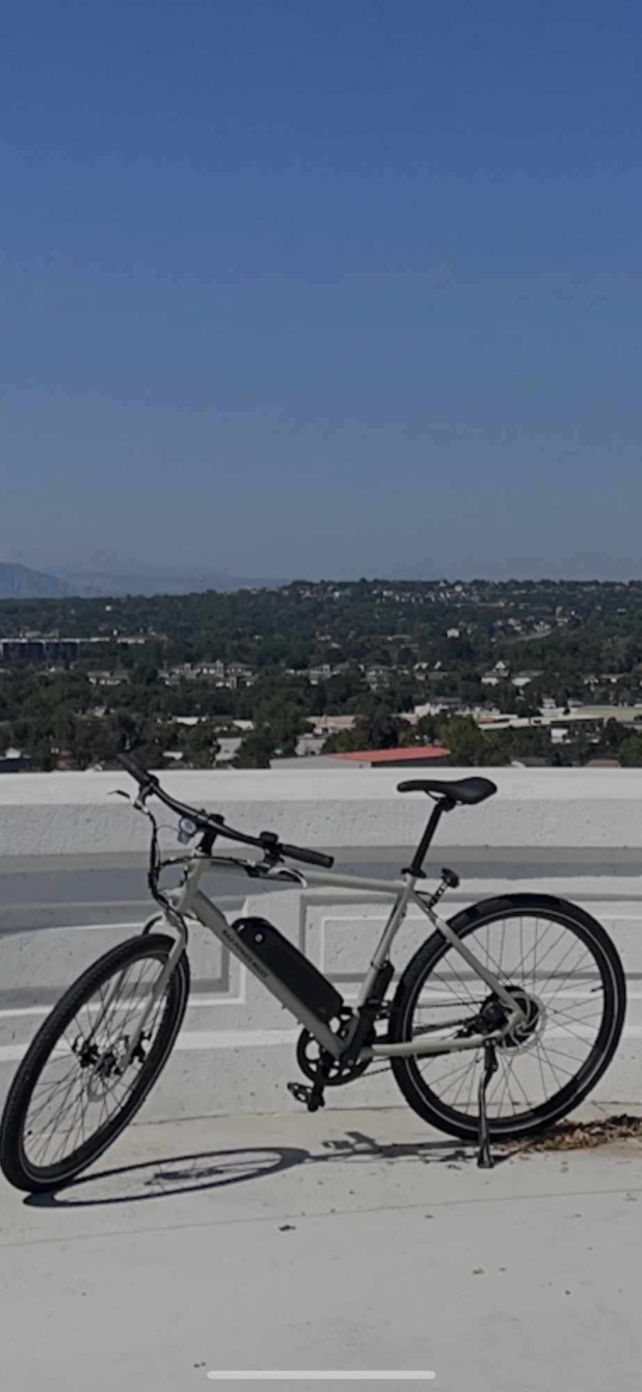 2021 Rad Power Bikes Electric hybrid Green and Silver, gray or bare metal