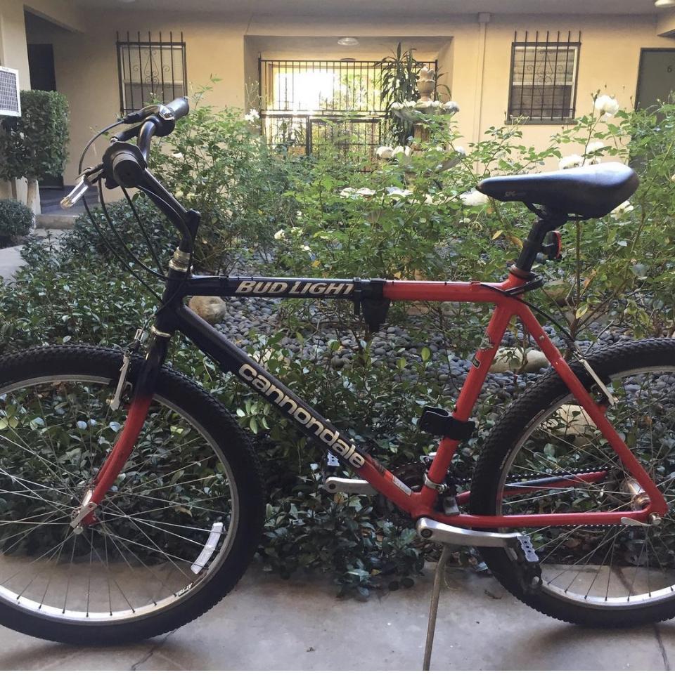 1995 Cannondale M400 Blue and Red