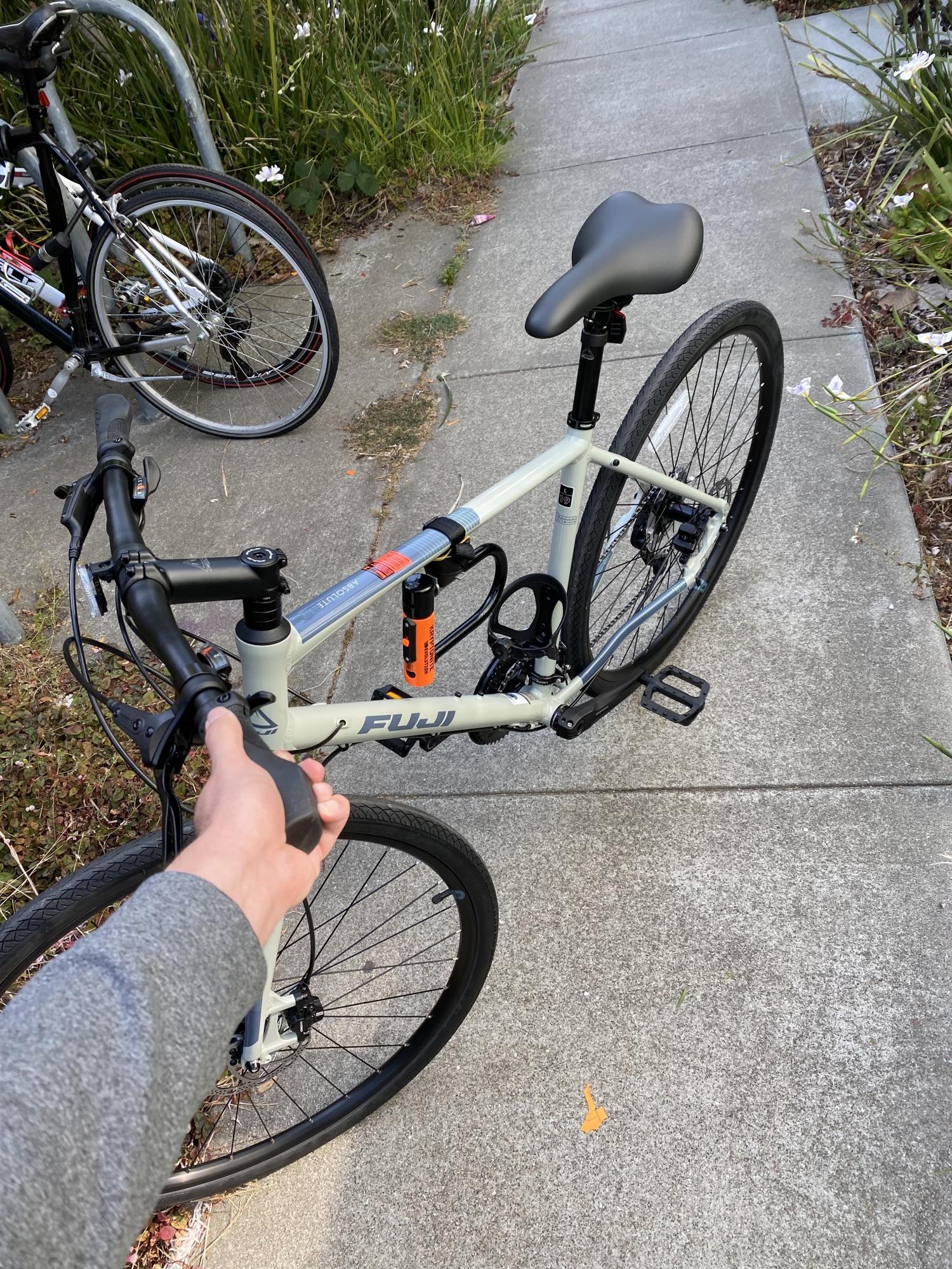 2021 Fuji Absolute 1.7 Silver, gray or bare metal and Blue