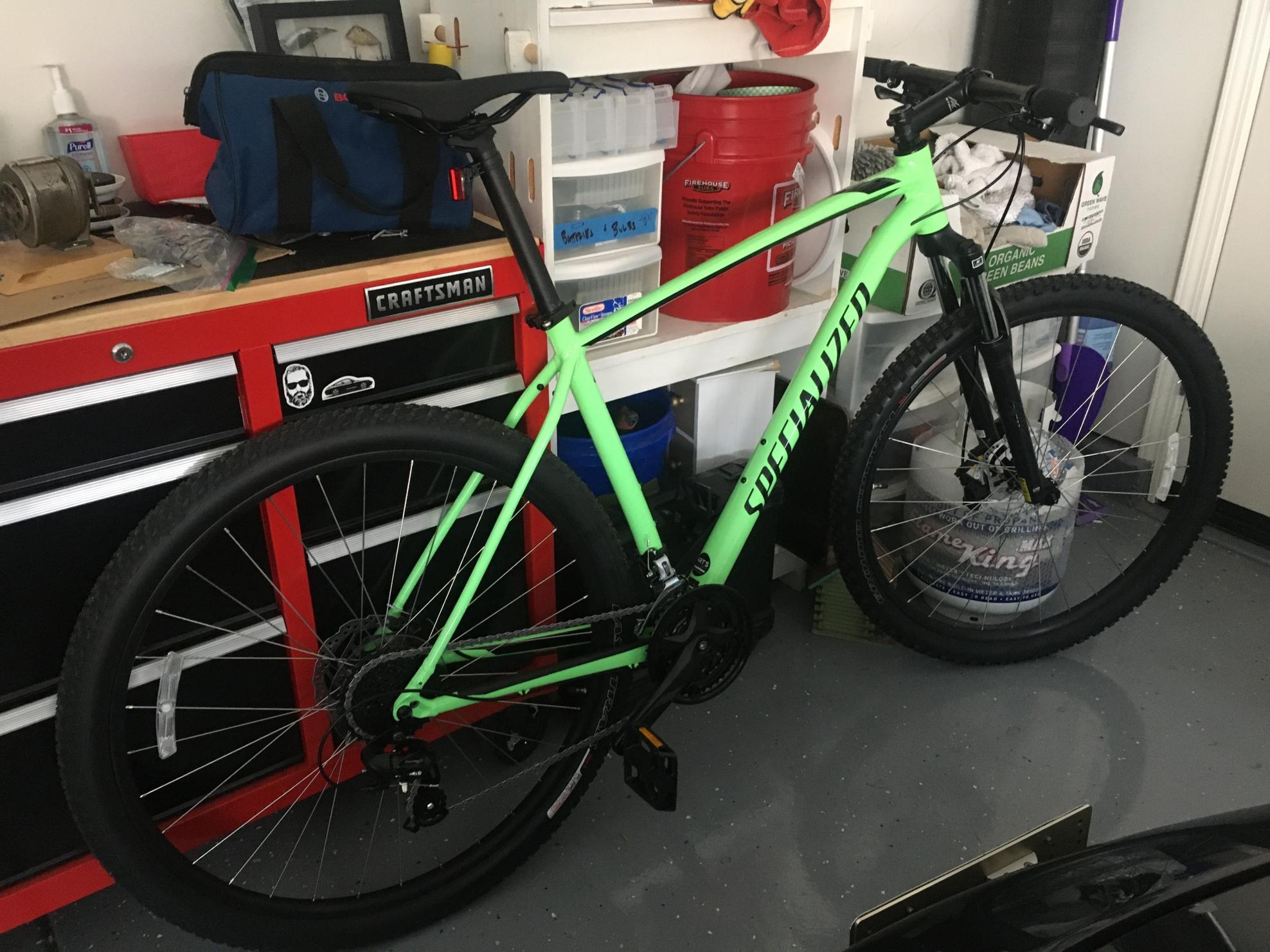 2019 Specialized Rock Hopper Green