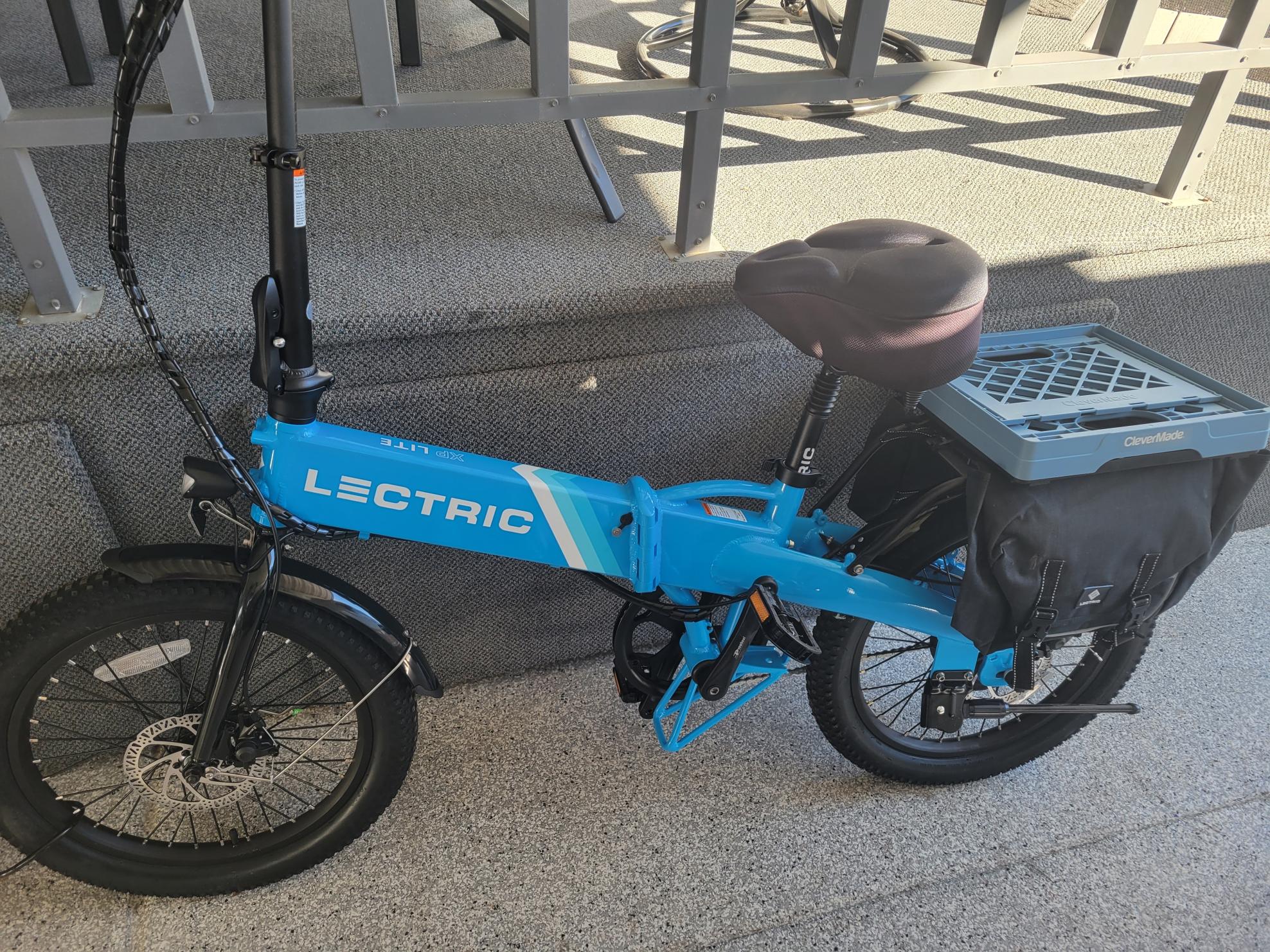 2024 Lectric eBikes Xplite Blue