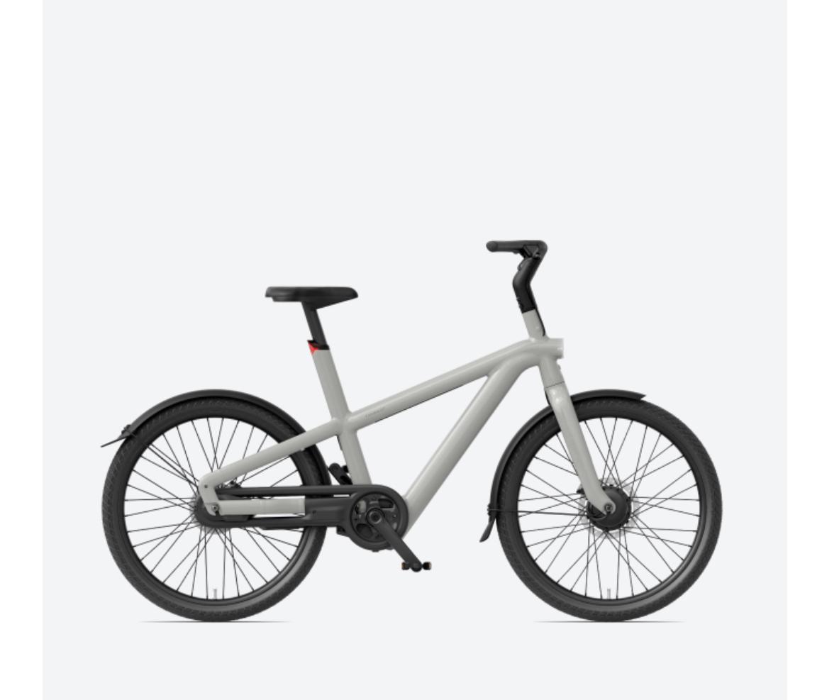 2023 VanMoof A5 Silver, gray or bare metal