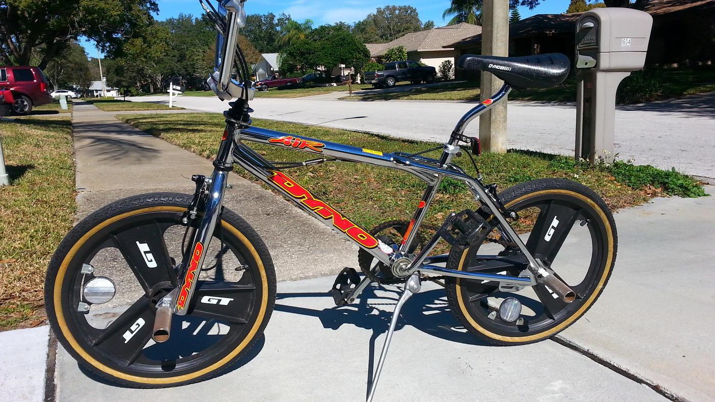 1995 GT Bicycles Dyno Air Silver or Gray
