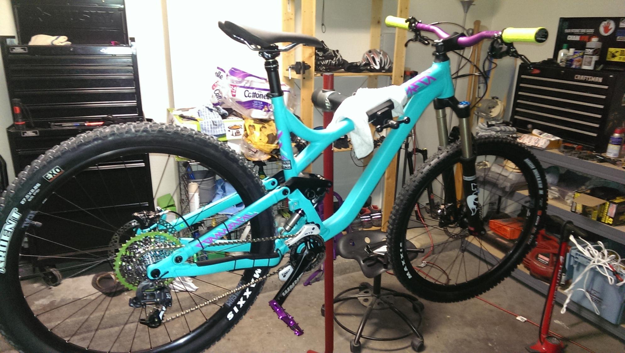 2013 Commencal Meta AM V3 Girly Teal