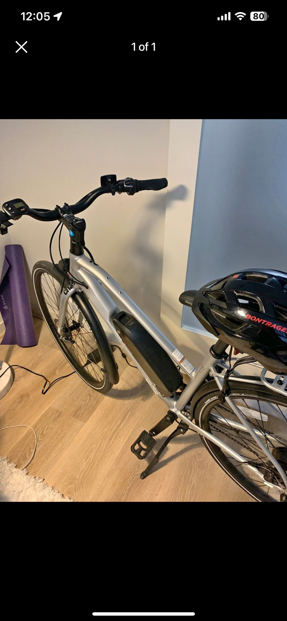 2020 Charge CHARGE CIFY ST B-BIKE SILVER/STEP_THRU Silver, gray or bare metal
