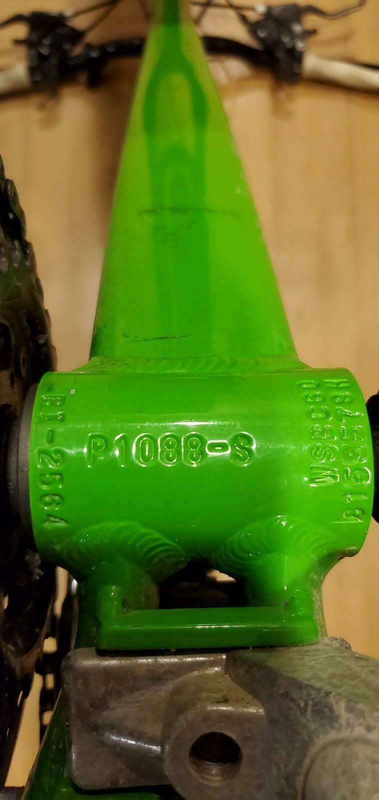 2017 Specialized Hardrock Green, White, and Black