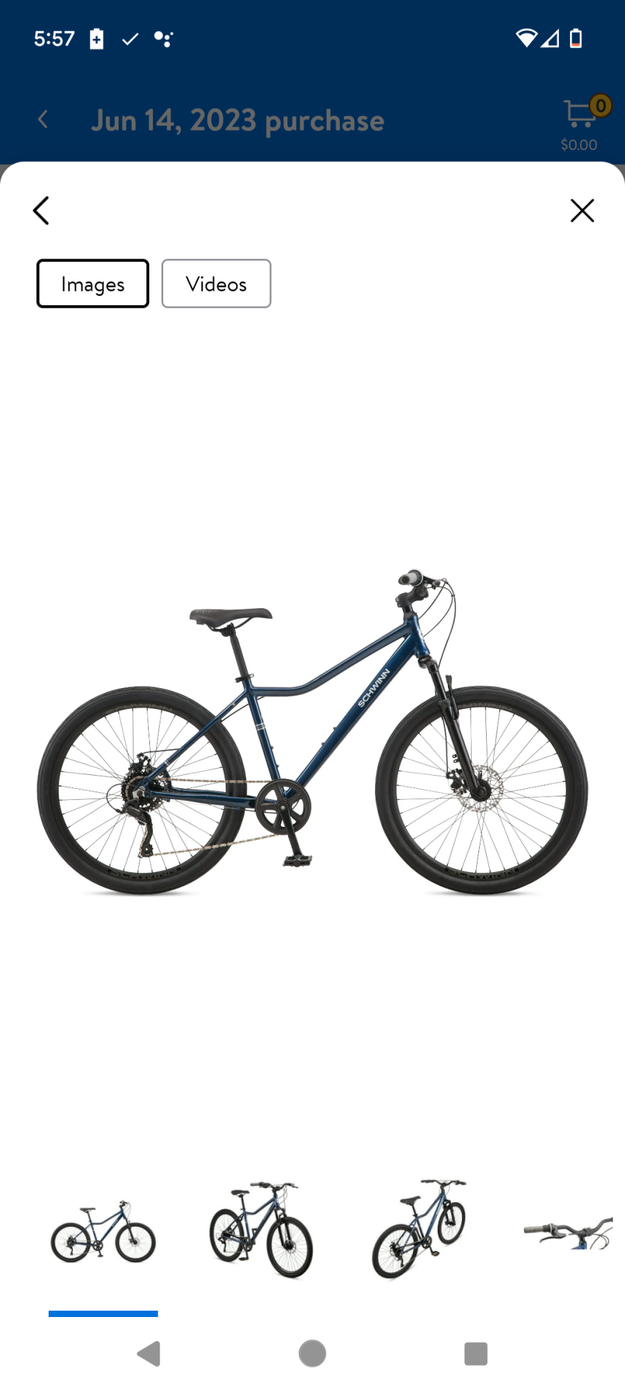 Schwinn Blue
