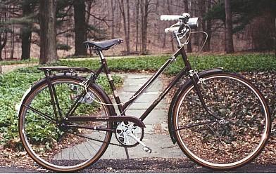 1969 Raleigh Women's Sprite  Green