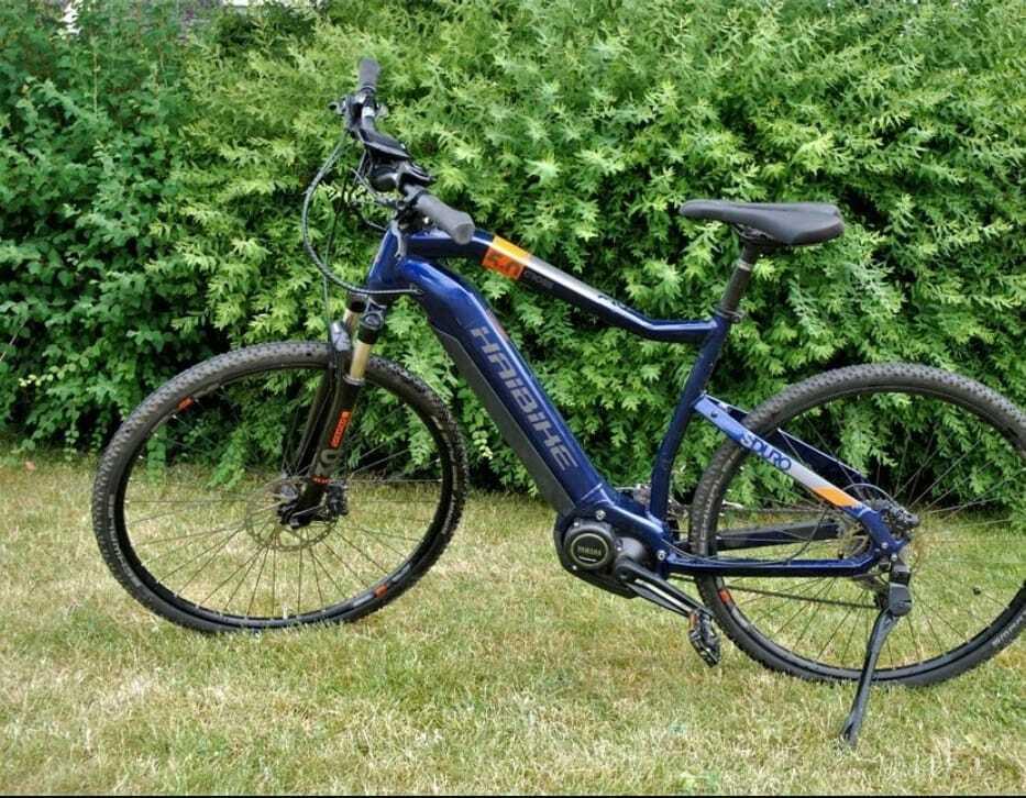 2020 Haibike SDURO Trekking 5.0 Trapez Blue
