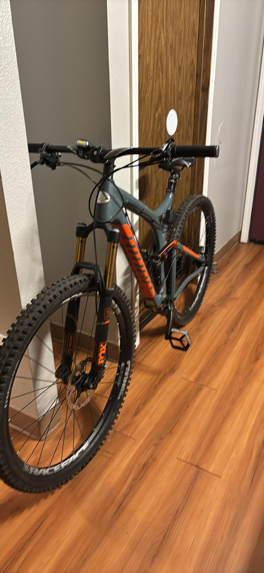 Niner Rip 9 Silver, gray or bare metal