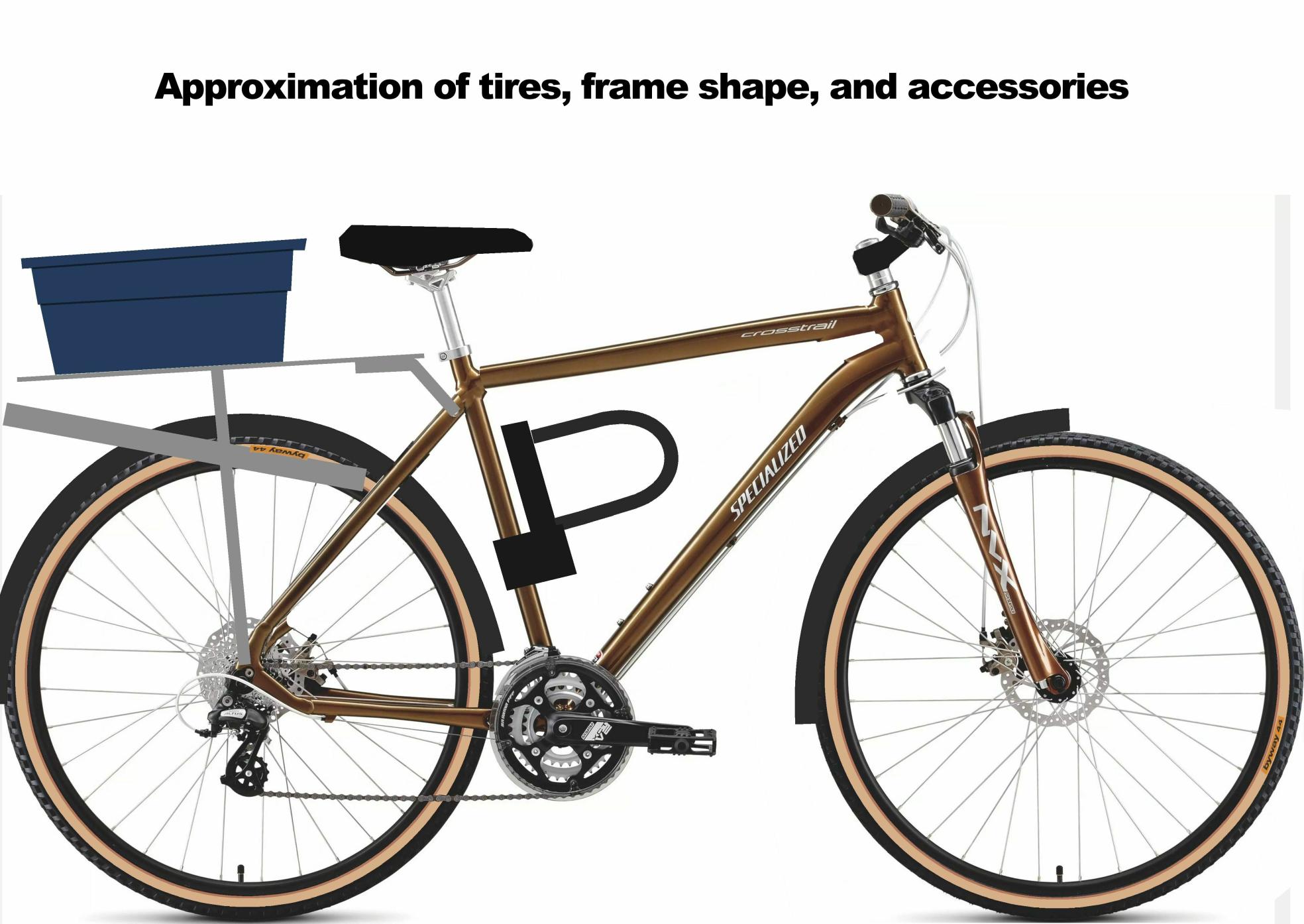 2011 Specialized Crosstrail Disc Brown