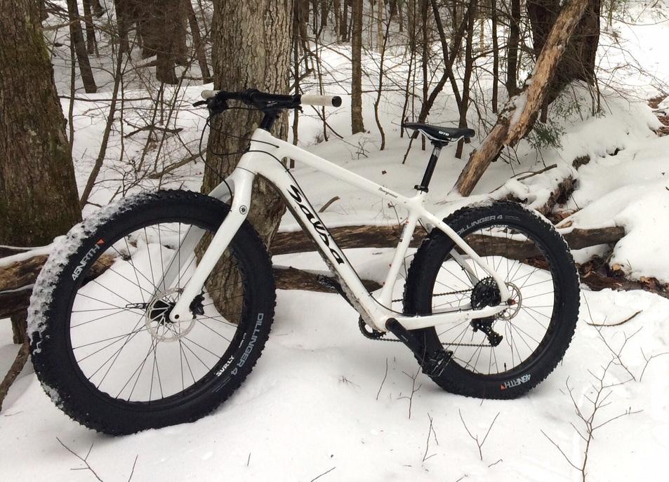 2015 Salsa Beargrease Carbon White
