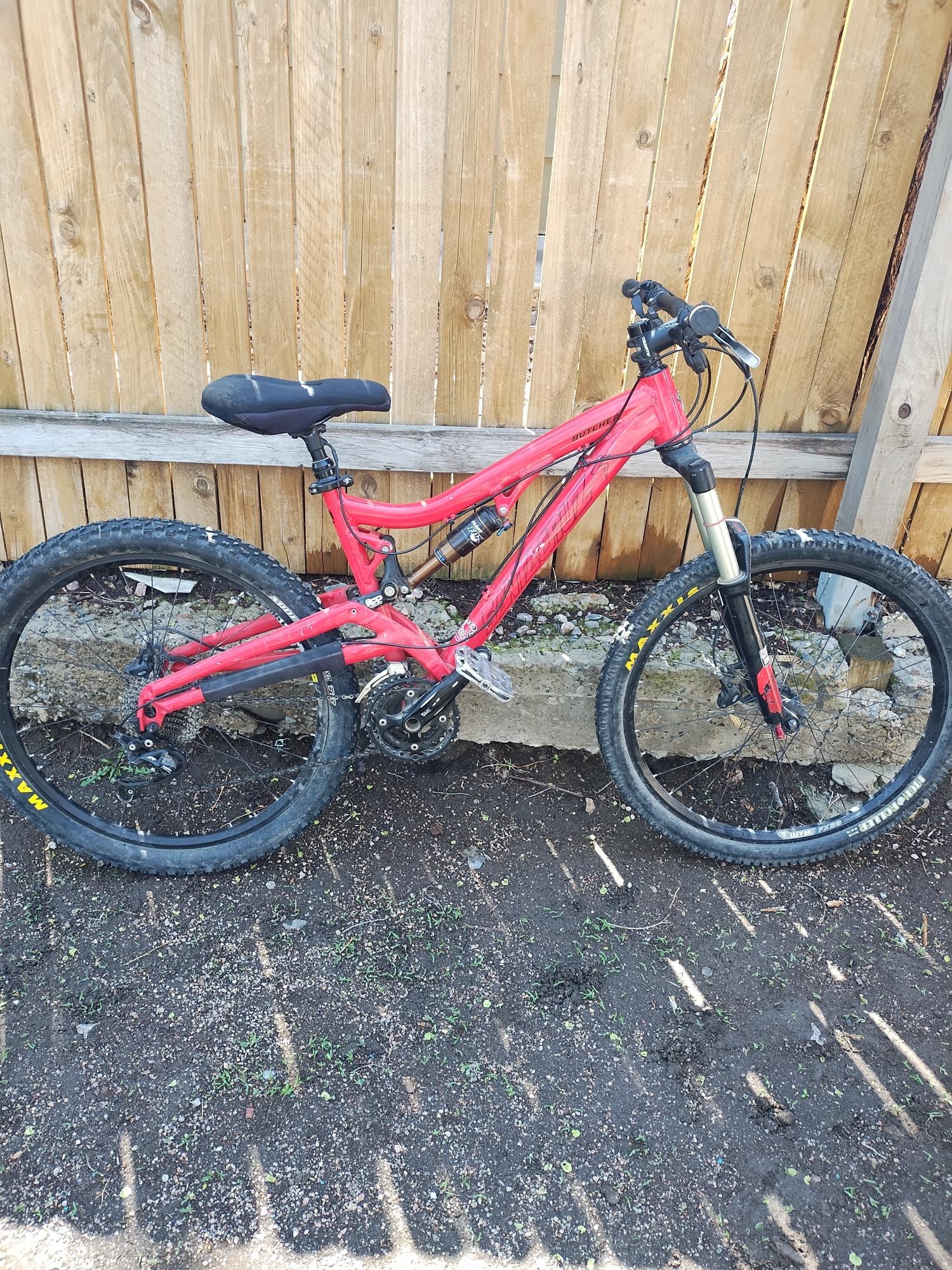 2012 Santa Cruz Butcher Red