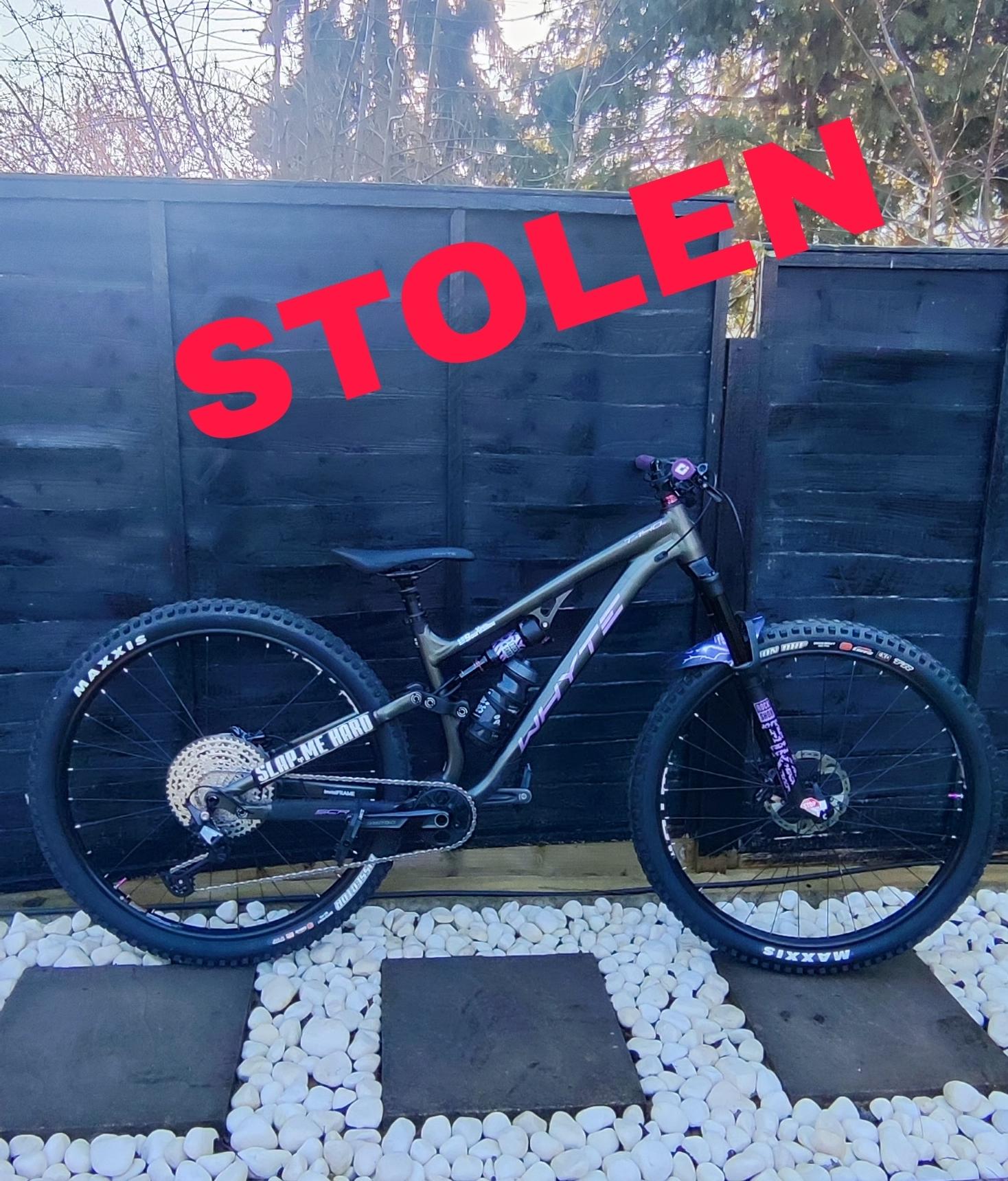 2023 Whyte SF21LA0955 Silver, gray or bare metal and Purple